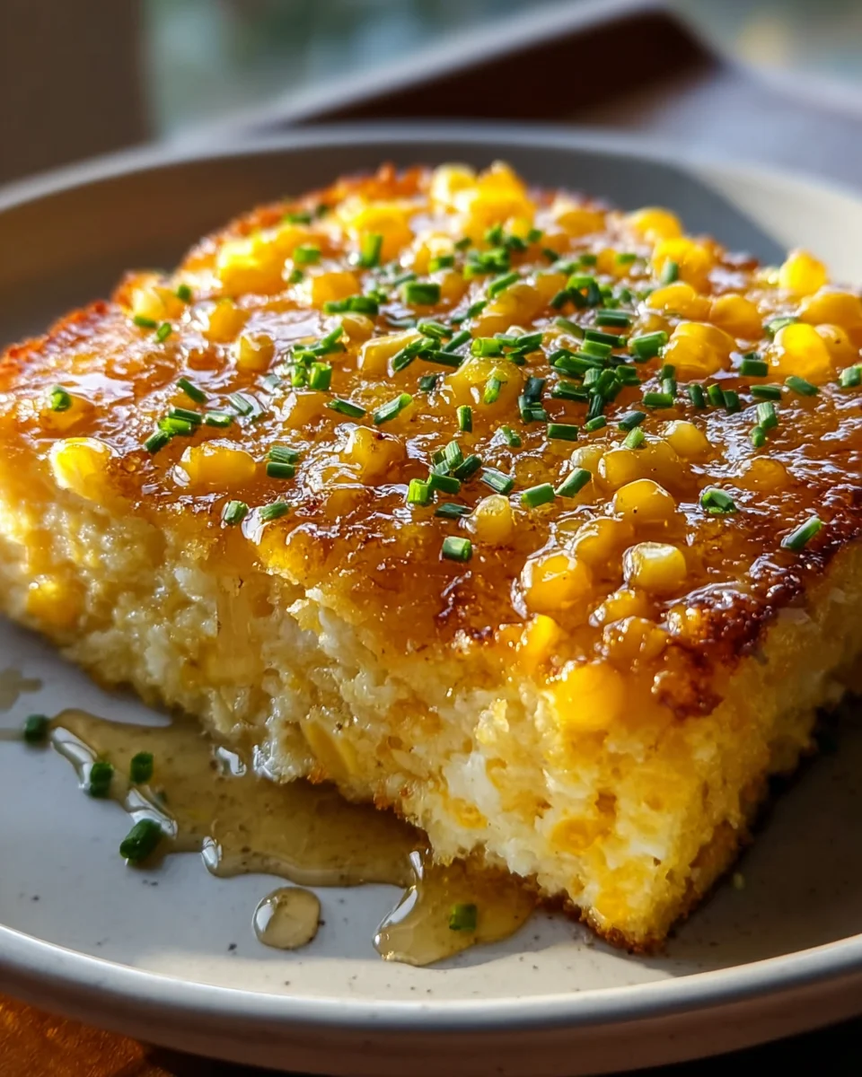 Easy Honey Glazed Corn Casserole: Perfect Potluck Dish