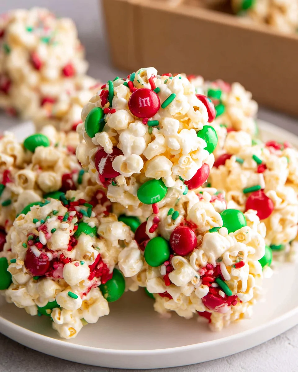 Festive Christmas Popcorn Balls: Your New Favorite Holiday Treat!