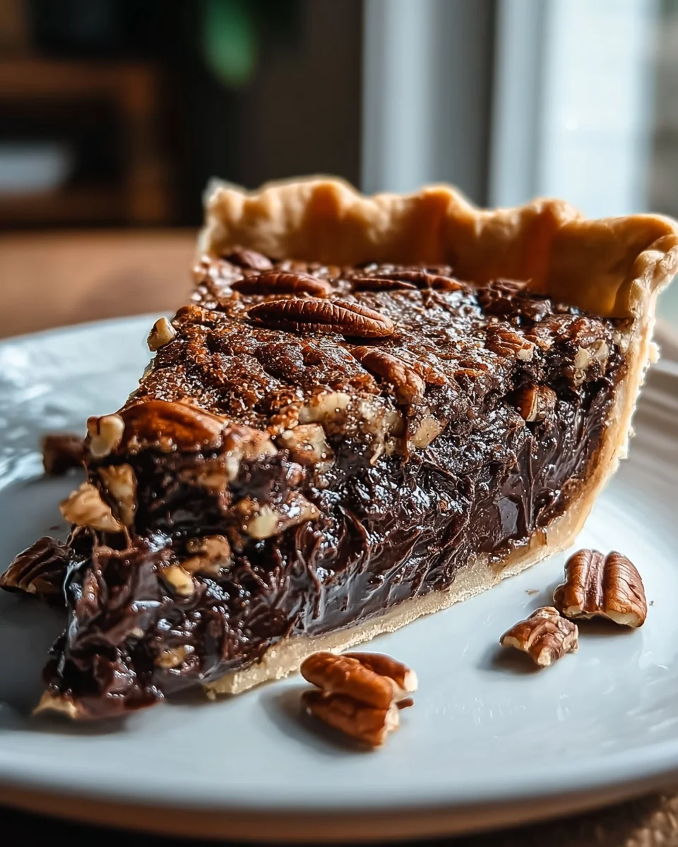 Best Texas Chocolate Pecan Pie Recipe - Southern Delight!