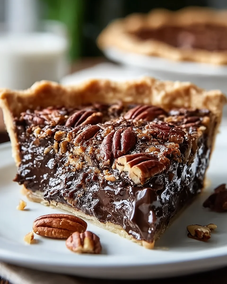 Best Texas Chocolate Pecan Pie Recipe - Southern Delight!